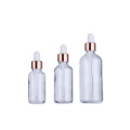 15Ml 20Ml 30Ml 1Oz Clear Transparent Round Cylinder Shape Glass Dropper Bottles For Cosmetic Serum Deodorant Perfume Body Oil